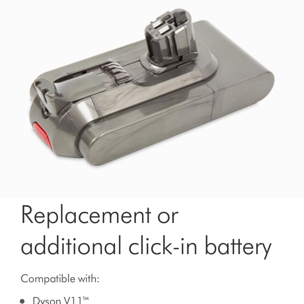 Dyson replacement battery (brand new direct from Dyson)